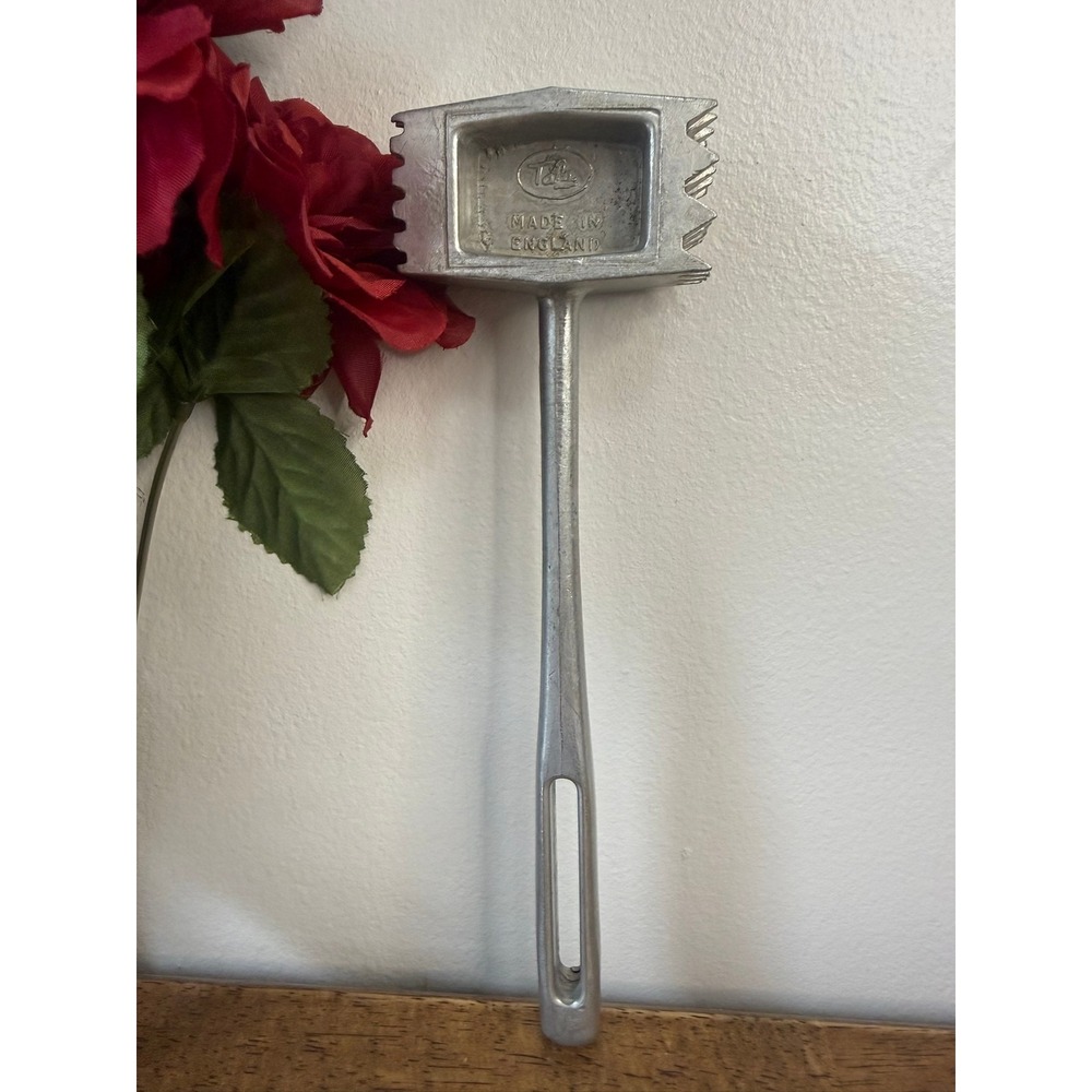 Vintage Tala No 670 Meat Tenderizer Made In England‎ Aluminum Kitchen Mallet